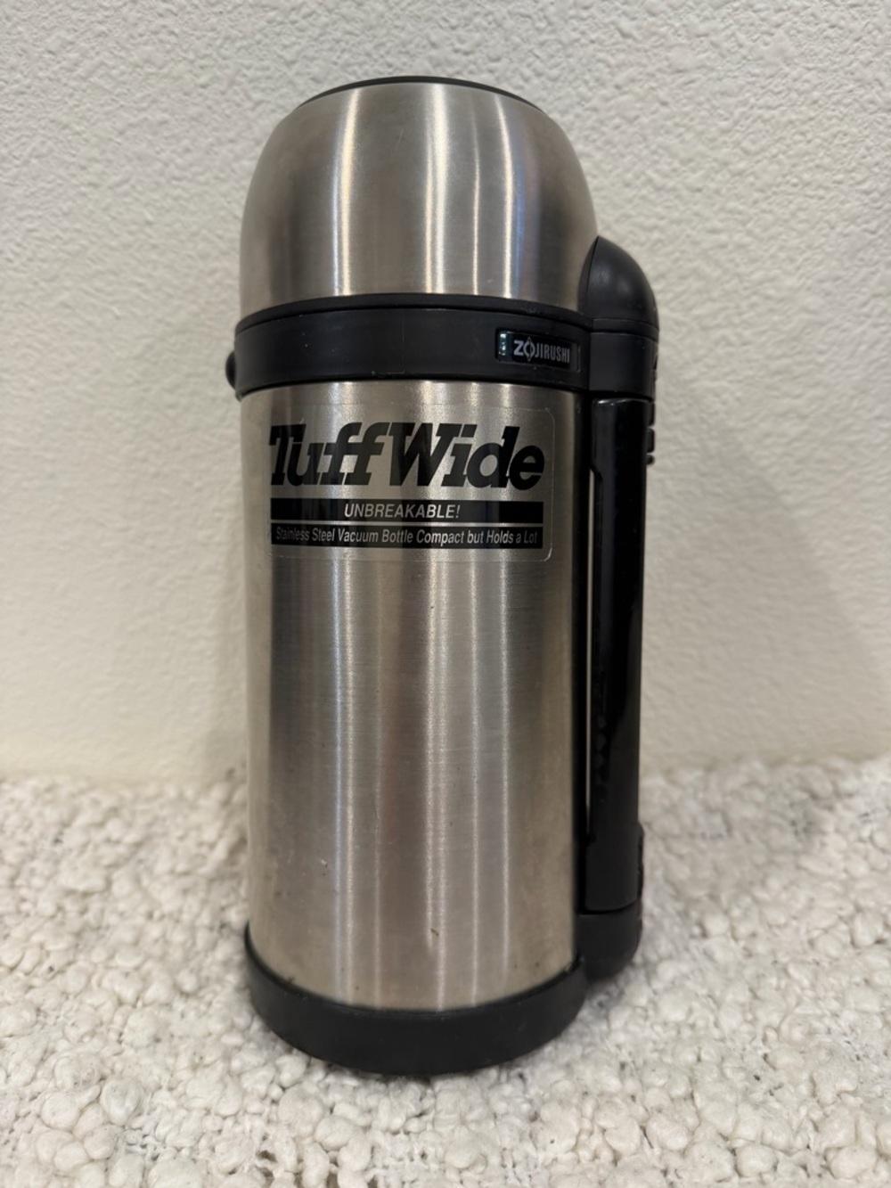 Zojirushi TuffWide Stainless Steel Vacuum Bottle Thermos - Silver